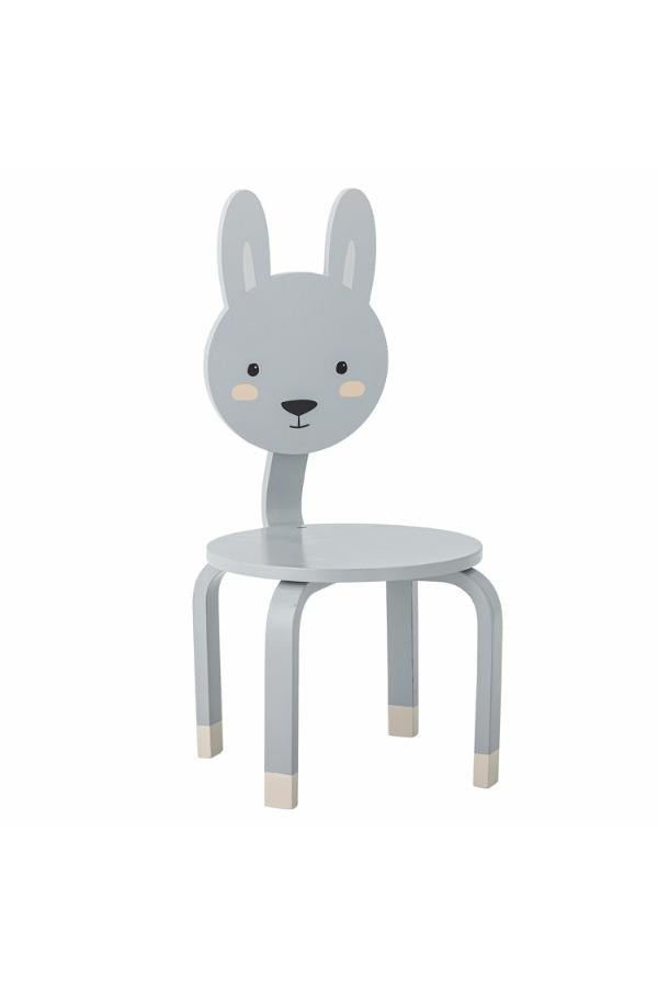 Rabbit Chair Marle, Grey, FSC®100%, MDF (Pre - Order) - LPM Home