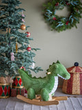 Rocking Toy Arnie, Crocodile, Green, Polyester - LPM Home