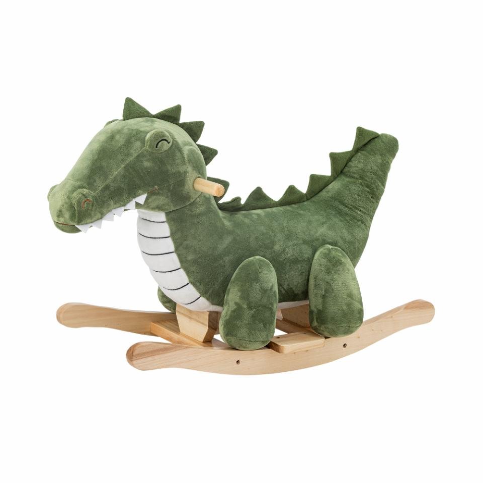 Rocking Toy Arnie, Crocodile, Green, Polyester - LPM Home