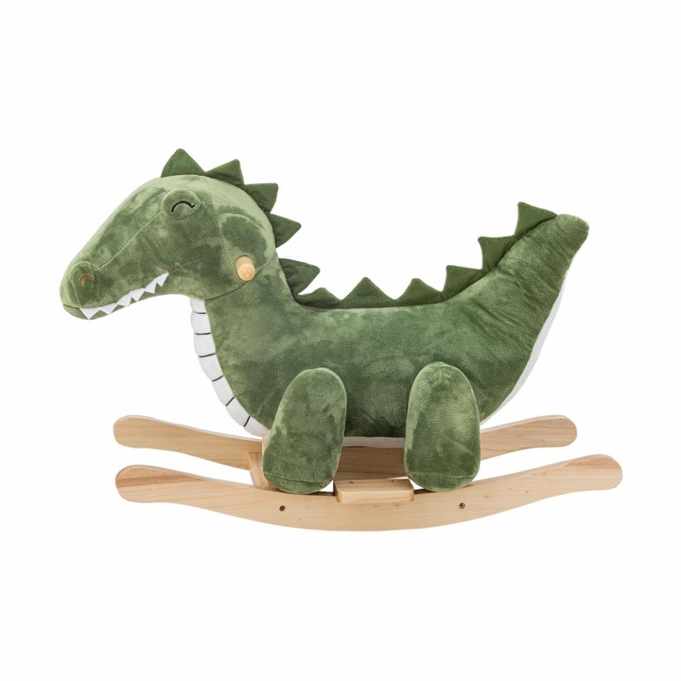 Rocking Toy Arnie, Crocodile, Green, Polyester - LPM Home