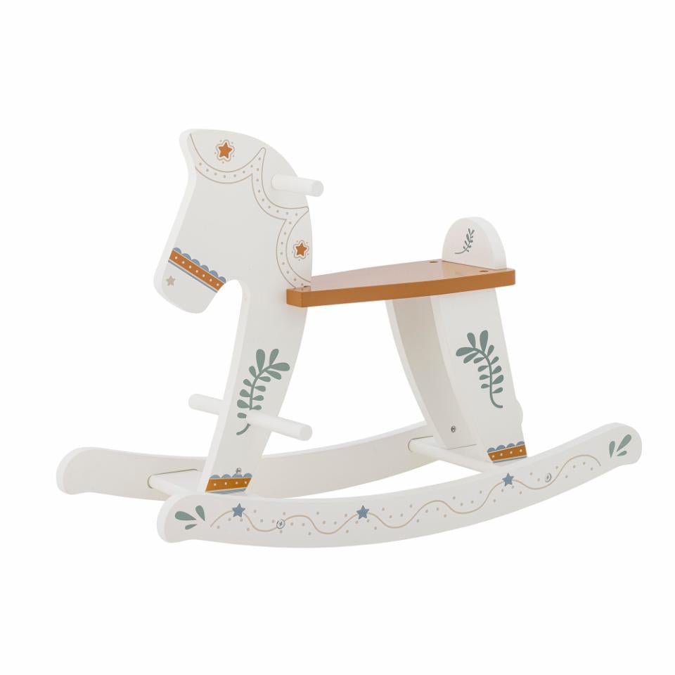 Rocking Toy Horse Ruddy, White - Le Petit Marché Home Furniture