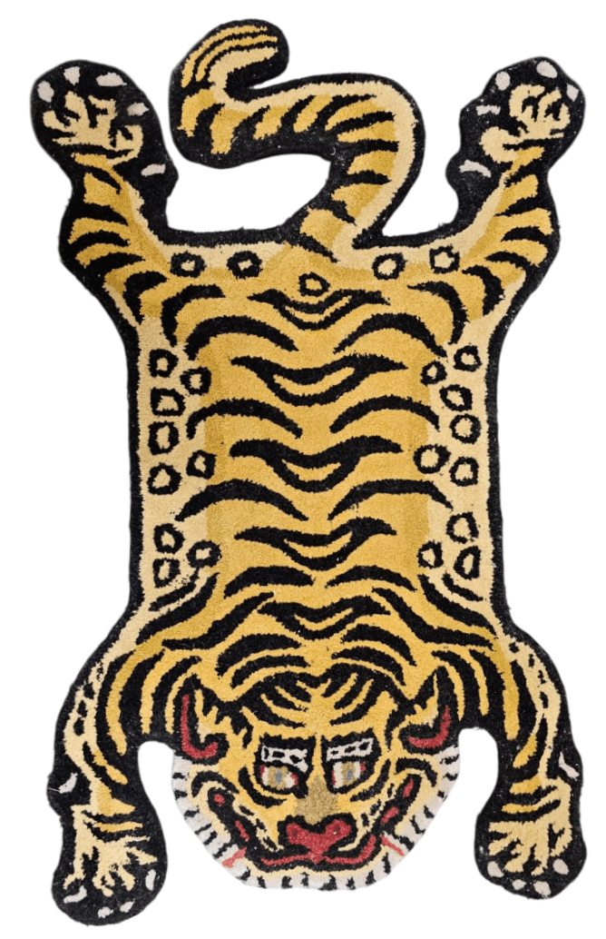Rug, Tibetan Tiger Mini Original - Le Petit Marché Home Furniture