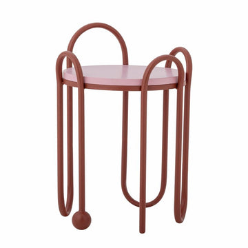 Side Table Whimsica, Red, Metal - LPM Home
