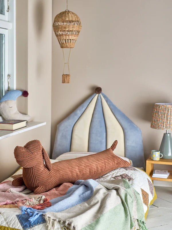 Soft Toy Palle Dog, Brown, Polyester - Le Petit Marché Home Furniture