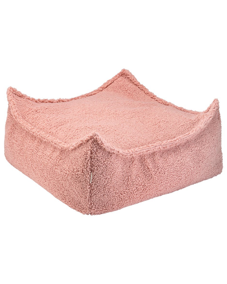Square Ottoman Bouclé (Pre - Order) - LPM Home