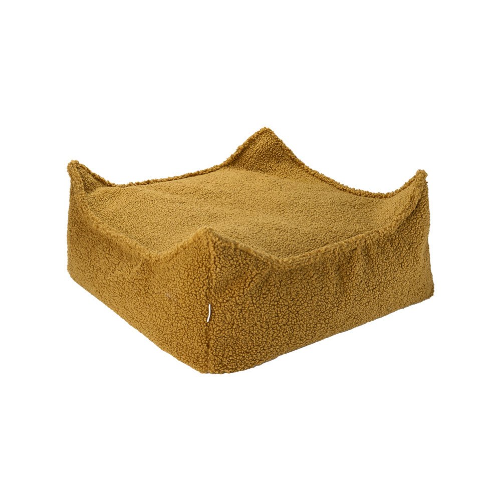 Square Ottoman Bouclé (Pre - Order) - LPM Home