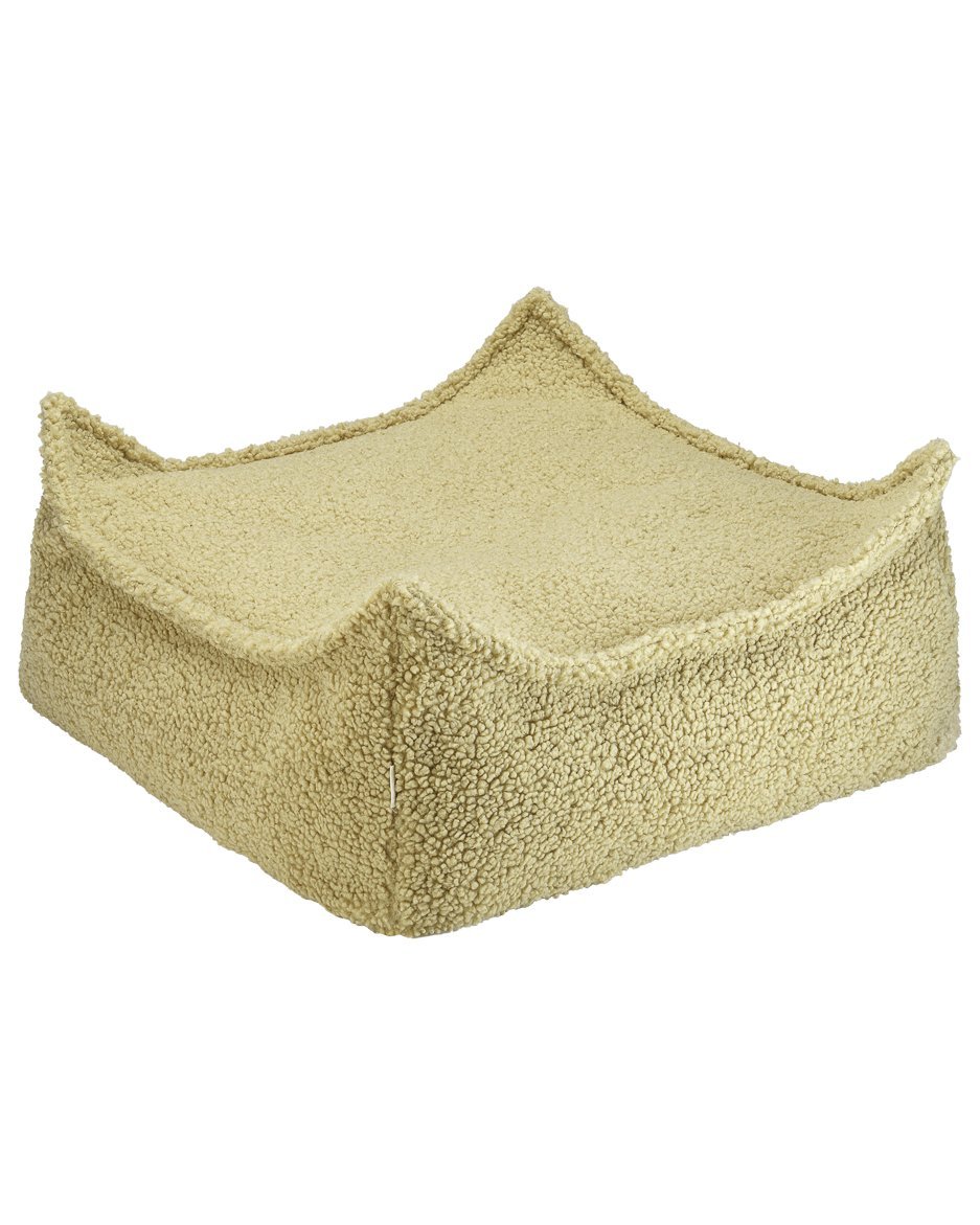 Square Ottoman Bouclé (Pre - Order) - LPM Home