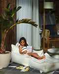 Square Ottoman Outdoor, Herba (Pre - Order) - Le Petit Marché Home Furniture