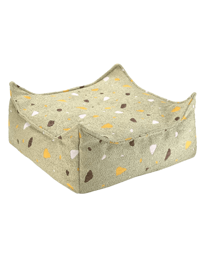 Square Ottoman Terrazzo (Pre - Order) - LPM Home