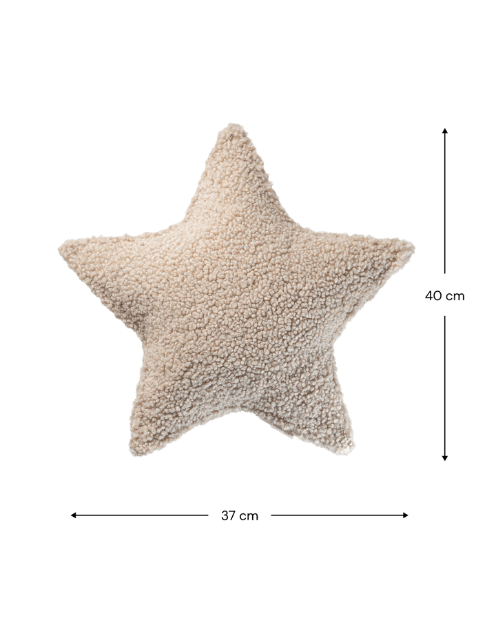 Star Cushion, Biscuit (Pre - Order) - Le Petit Marché Home Furniture