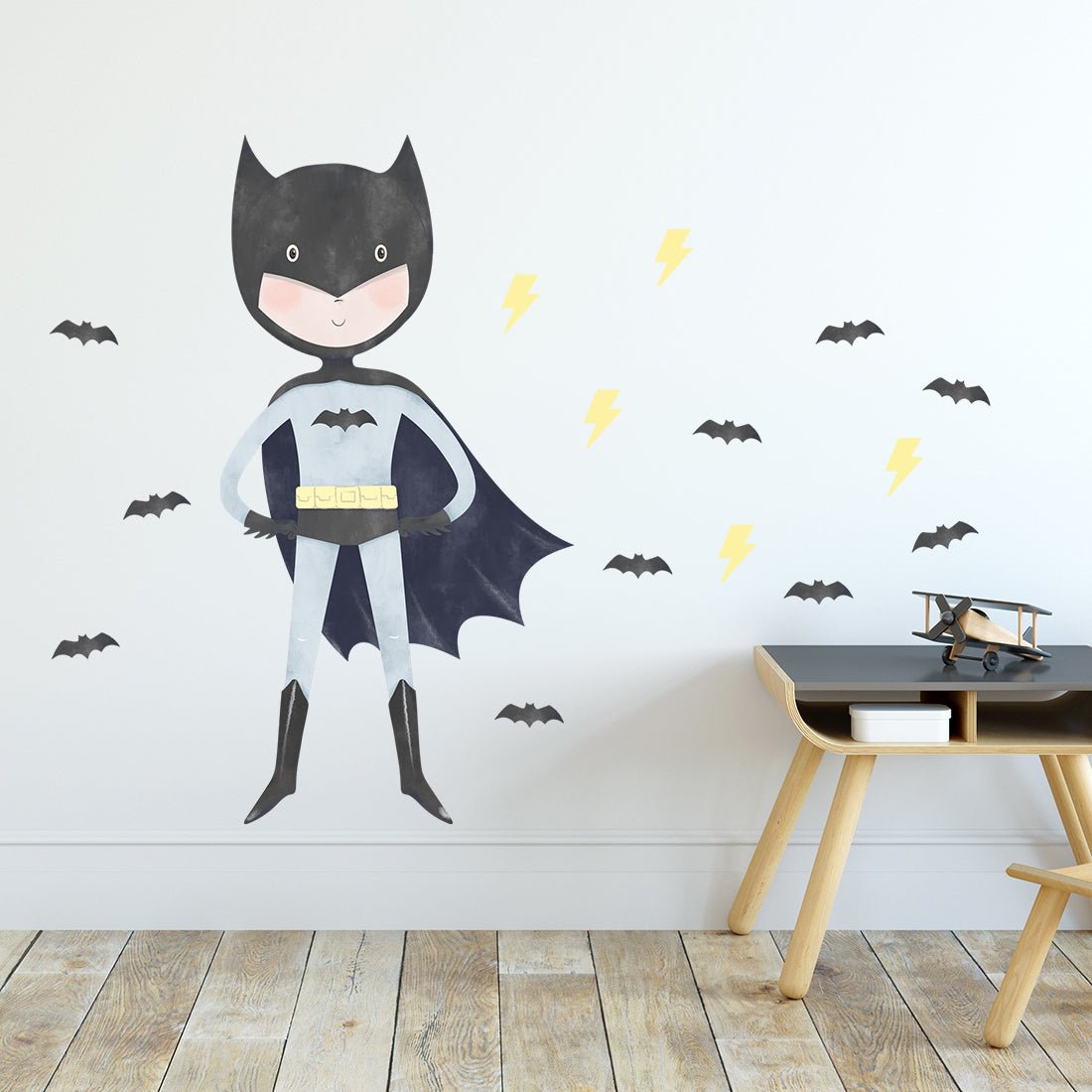Superhero, Wall Stickers - Le Petit Marché Home Furniture