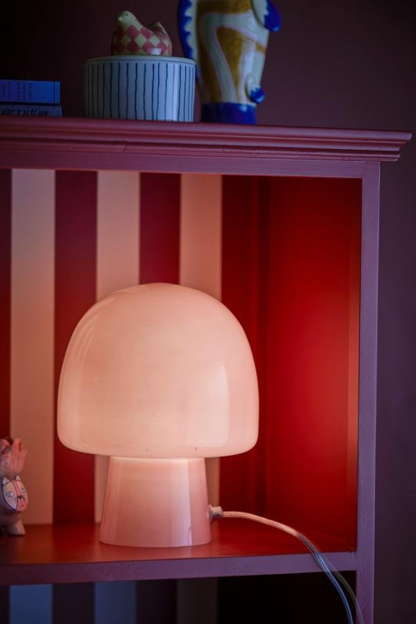 Table Lamp Paddy, Rose, Glass (Pre - Order) - LPM Home