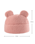 Teddy Cushion, Guava (Pre - Order) - Le Petit Marché Home Furniture