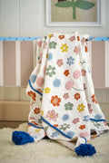 Throw Cherry, Multi, Recycled Cotton (Pre - Order) - LPM Home