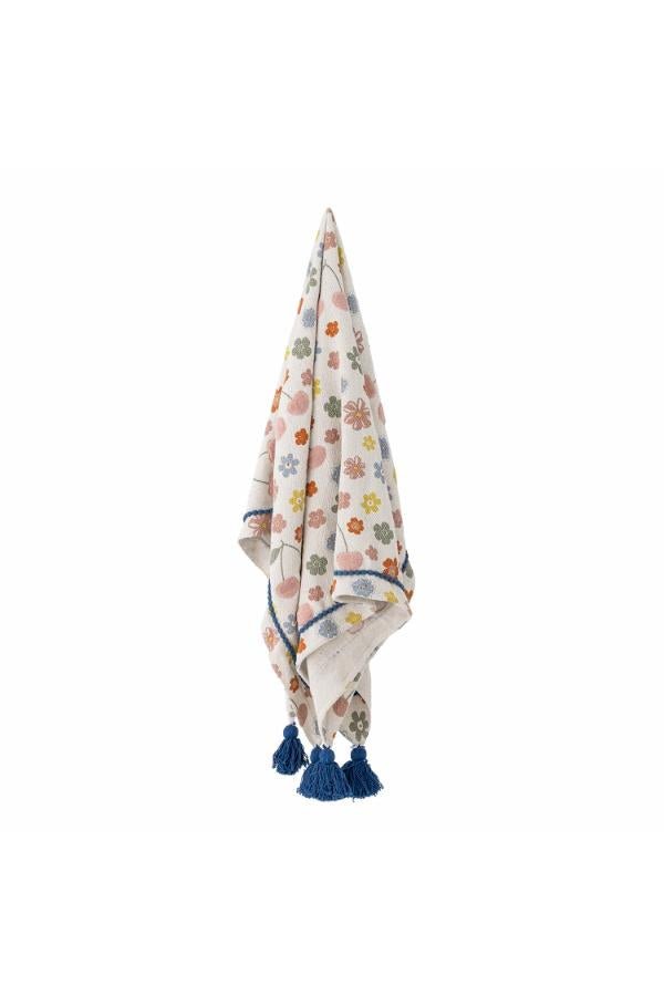 Throw Cherry, Multi, Recycled Cotton (Pre - Order) - LPM Home