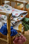 Throw Cherry, Multi, Recycled Cotton (Pre - Order) - LPM Home
