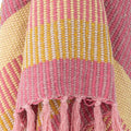Throw Isnel, Pink, Recycled Cotton - Le Petit Marché Home Furniture