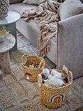 Throw Okapi, Brown, Recycled Cotton - Le Petit Marché Home Furniture