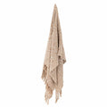 Throw Okapi, Brown, Recycled Cotton - Le Petit Marché Home Furniture