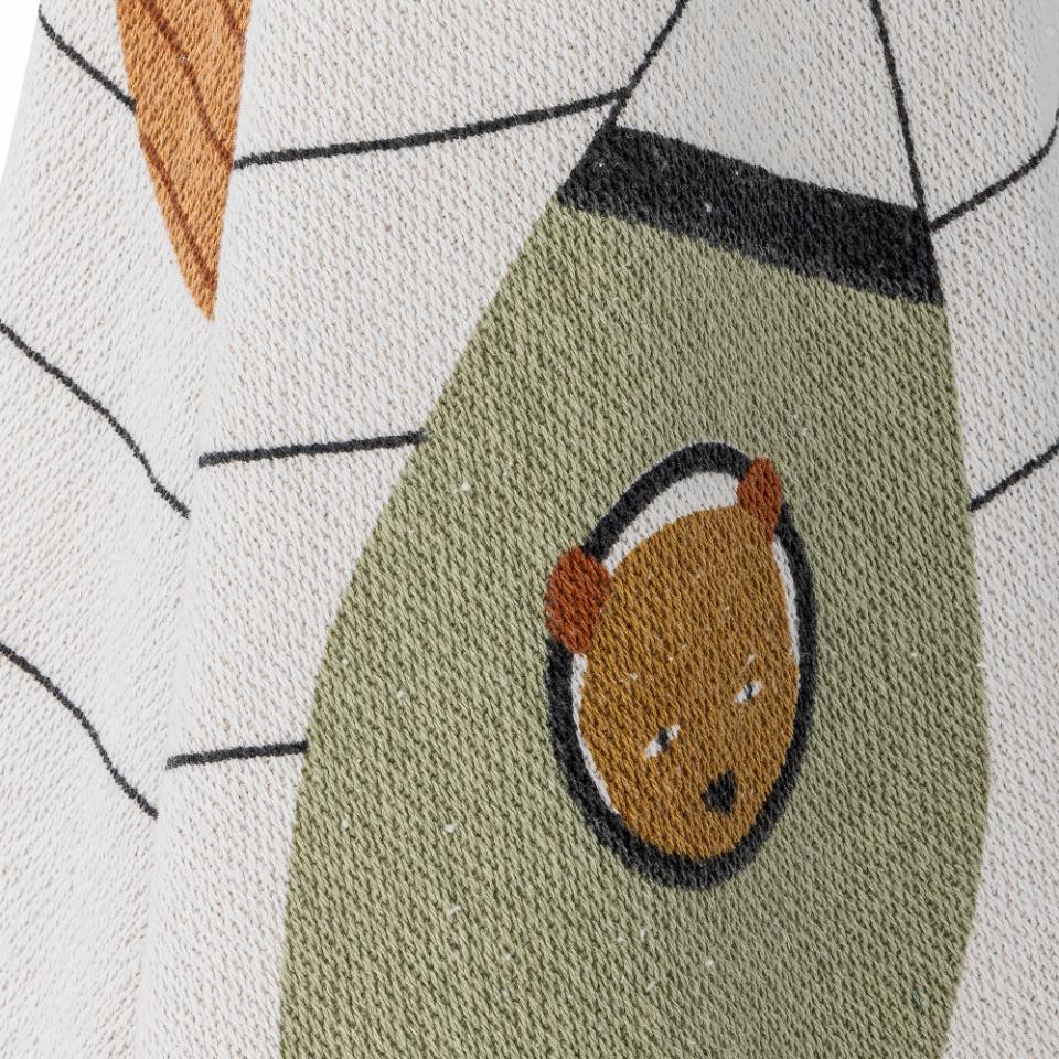 Throw Space, Nature, Recycled Cotton - Le Petit Marché Home Furniture