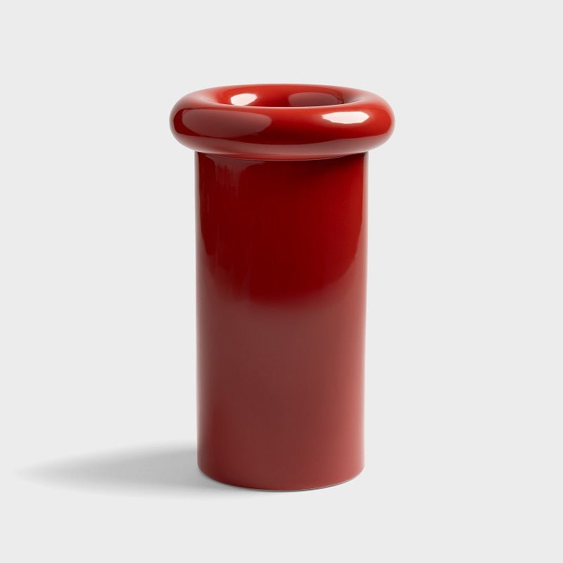 Vase Turban, Burgundy - Le Petit Marché Home Furniture