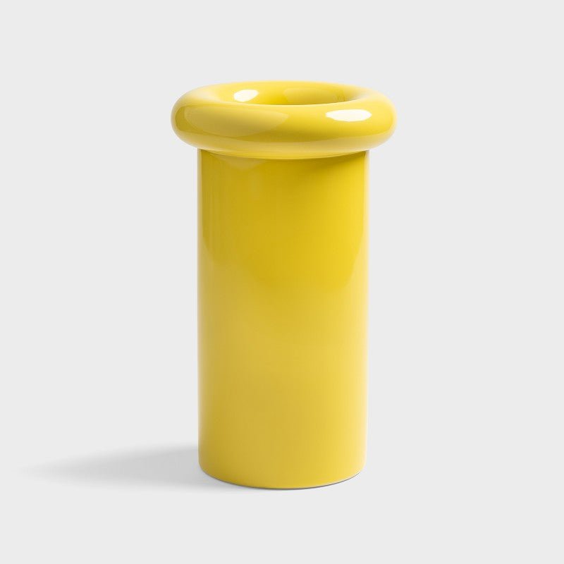Vase Turban, Yellow - Le Petit Marché Home Furniture