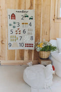 Wall Hanger, Farm Numbers - Le Petit Marché Home Furniture