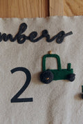 Wall Hanger, Farm Numbers - Le Petit Marché Home Furniture