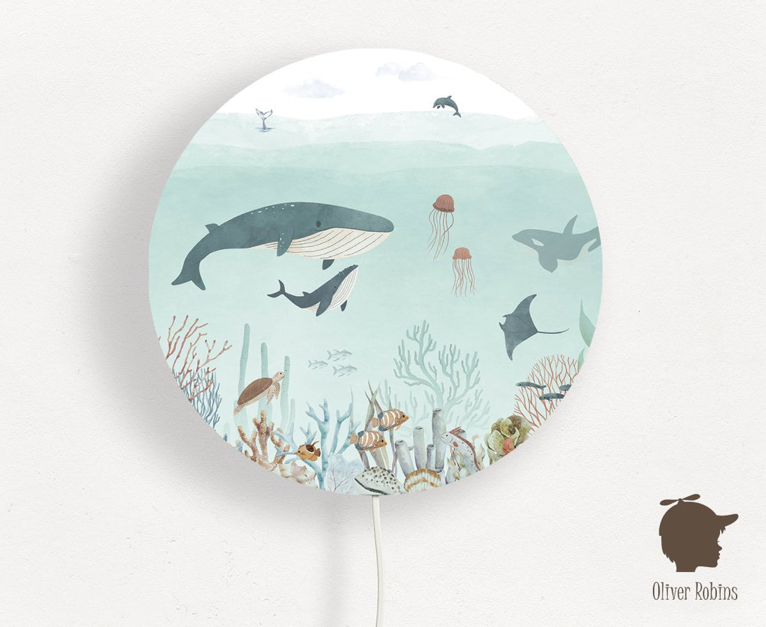 Wall Lamp, Sensational Sea Blue (Pre - Order) - LPM Home