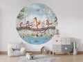Wallpaper - Animal Adventure - Circle (Pre - Order) - LPM Home