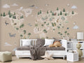 Wallpaper - Animal Atlas Brown (Pre - Order) - LPM Home
