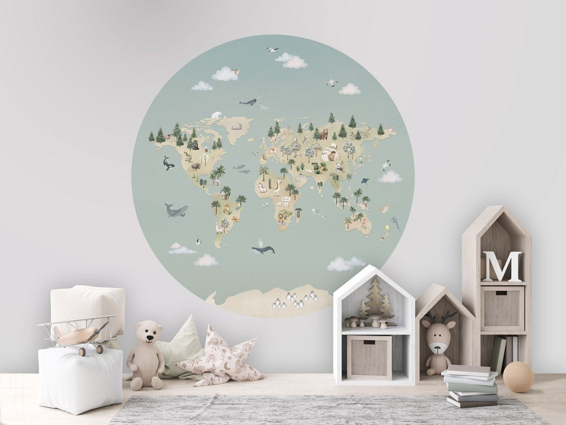 Wallpaper - Animal Atlas - Circle (Pre - Order) - LPM Home