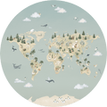 Wallpaper - Animal Atlas - Circle (Pre - Order) - LPM Home