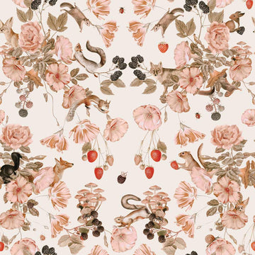 Wallpaper - Animals Secret Funlife - Le Petit Marché Home Furniture