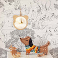 Wallpaper - Animals White - Le Petit Marché Home Furniture