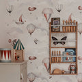 Wallpaper - Balloons Adventure - Le Petit Marché Home Furniture