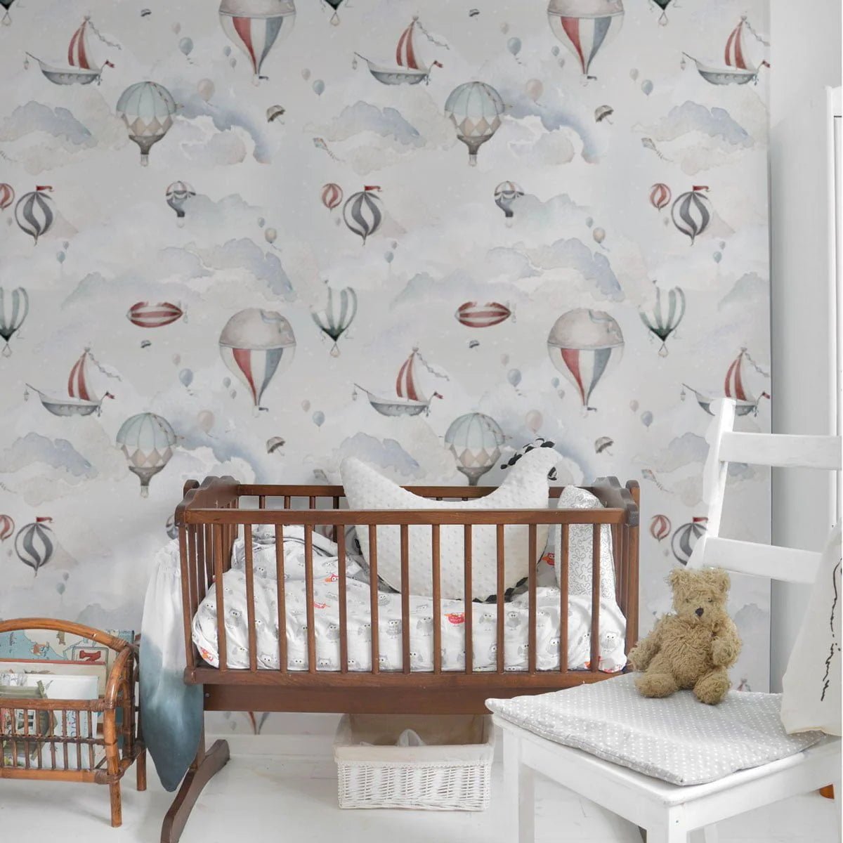 Wallpaper - Balloons Adventure - Le Petit Marché Home Furniture