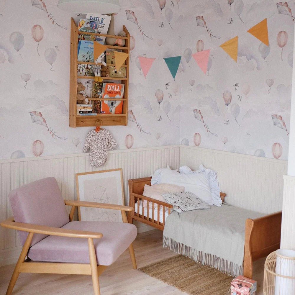 Wallpaper - Balloons Fairytale - Le Petit Marché Home Furniture