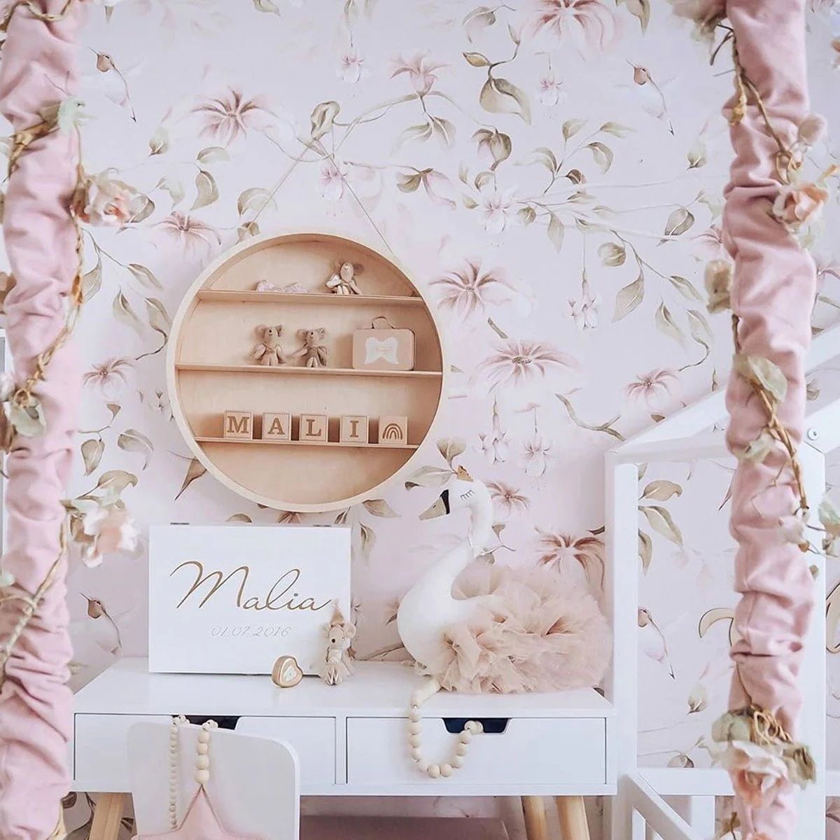 Wallpaper - Between The Paradise Trees Coffee - Le Petit Marché Home Furniture