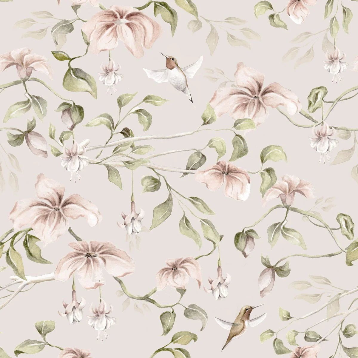 Wallpaper - Between The Paradise Trees Coffee - Le Petit Marché Home Furniture