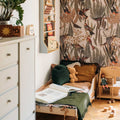 Wallpaper - Birds Bush - Le Petit Marché Home Furniture