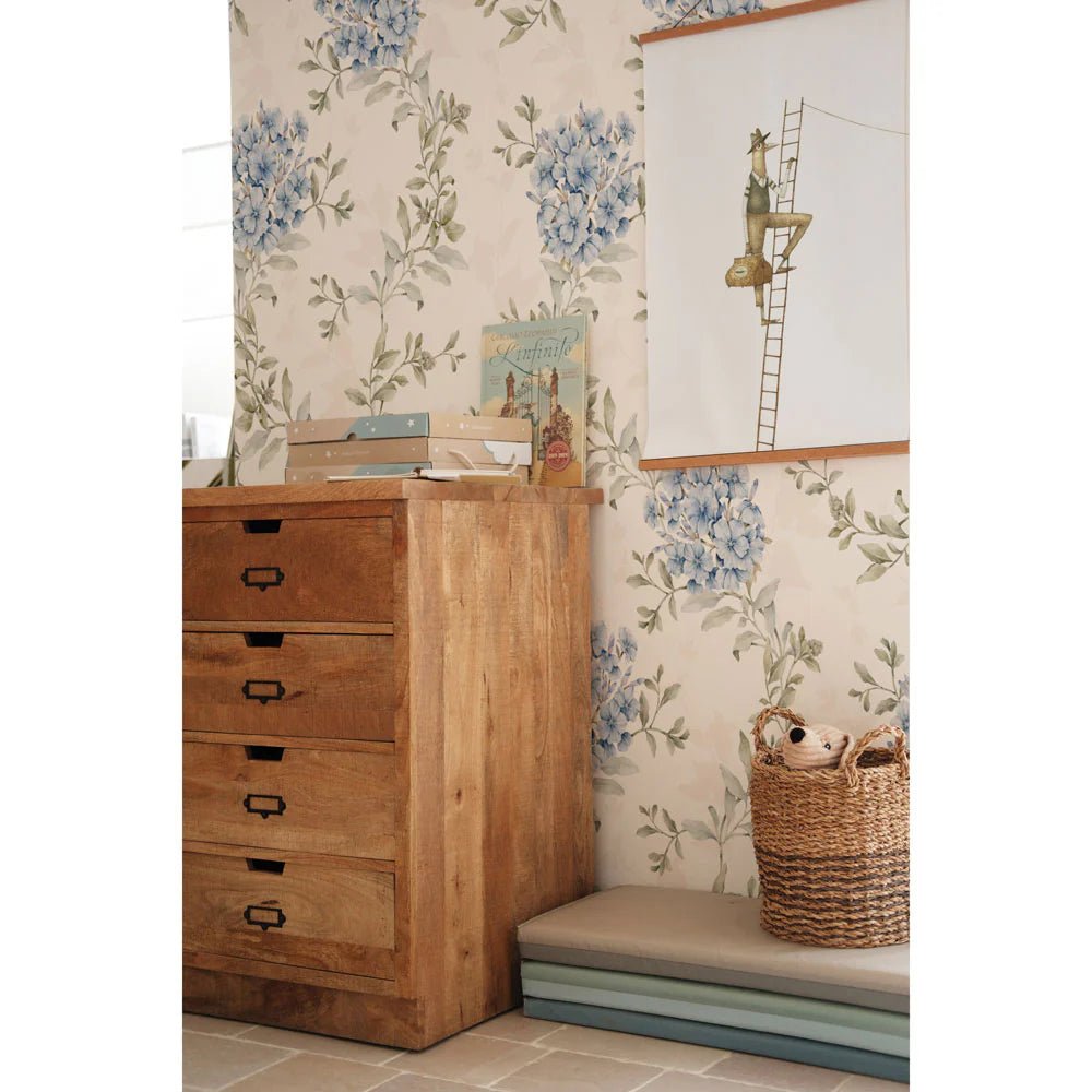 Wallpaper - Blue Tangle - Le Petit Marché Home Furniture