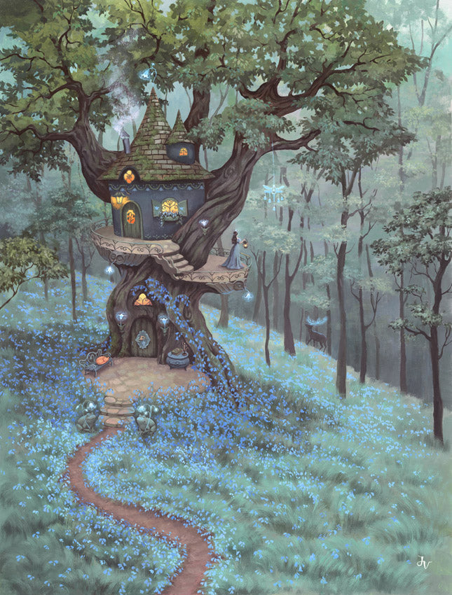 Wallpaper - Bluebell Treetop (Pre-Order) - LPM Home
