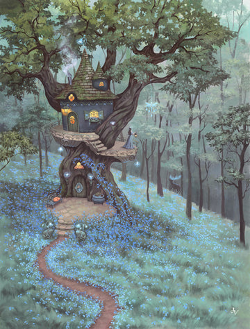 Wallpaper - Bluebell Treetop (Pre-Order) - LPM Home