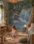 Wallpaper - Bluebell Treetop (Pre-Order) - LPM Home