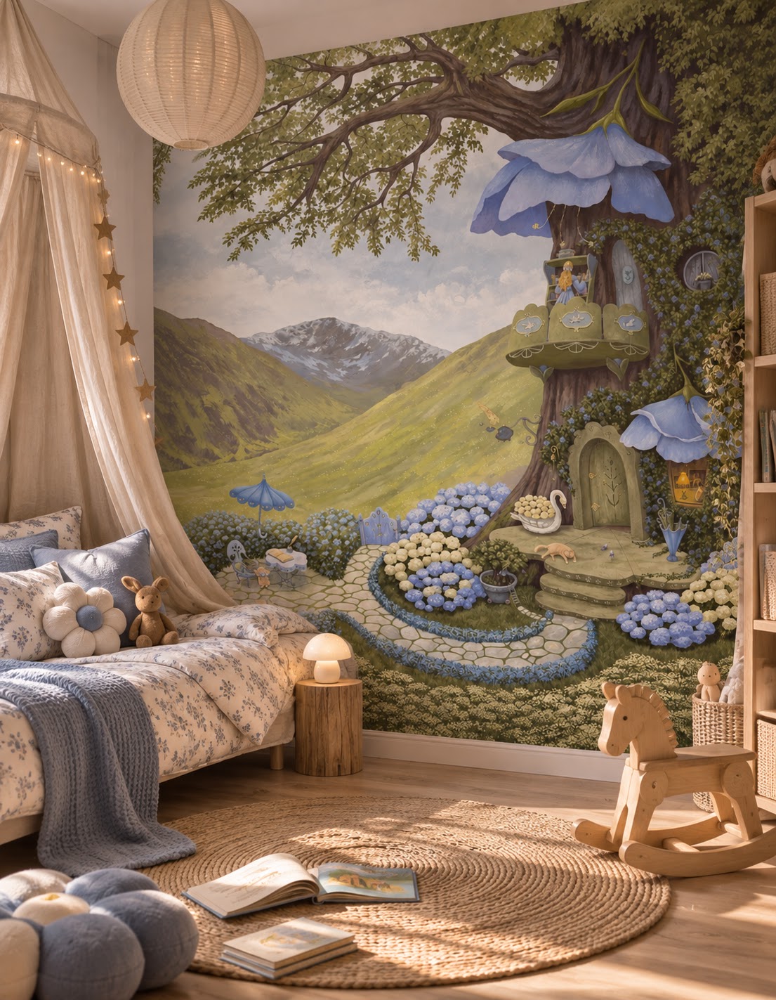 Wallpaper - Blueberry Blues (Pre-Order) - LPM Home