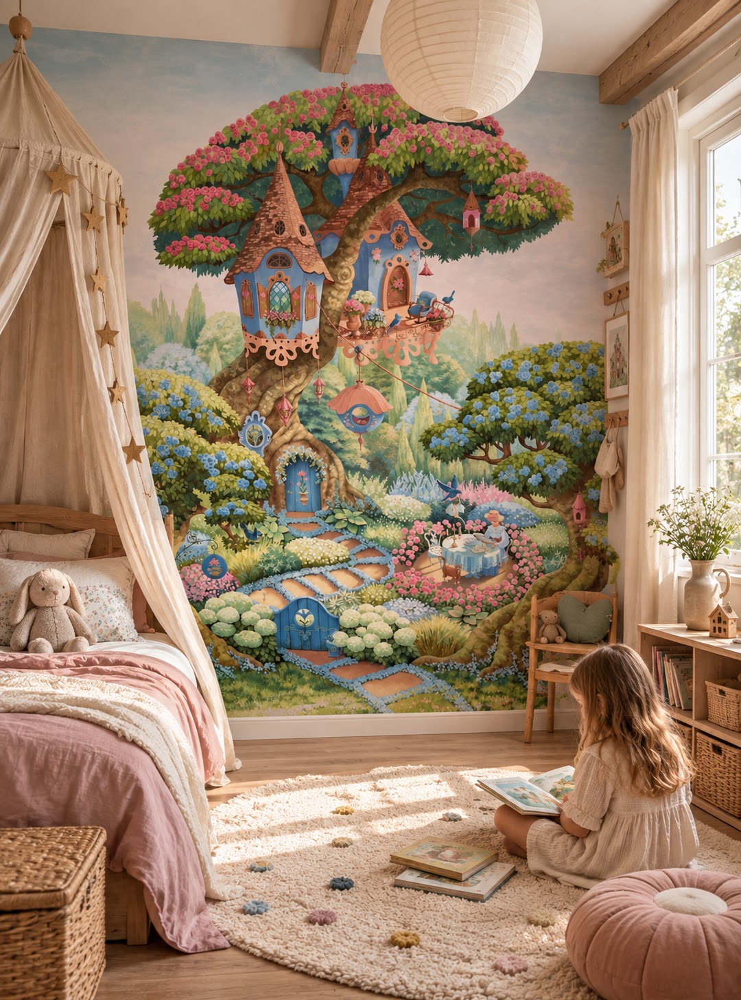 Wallpaper - Bluebird Cottage (Pre-Order) - LPM Home