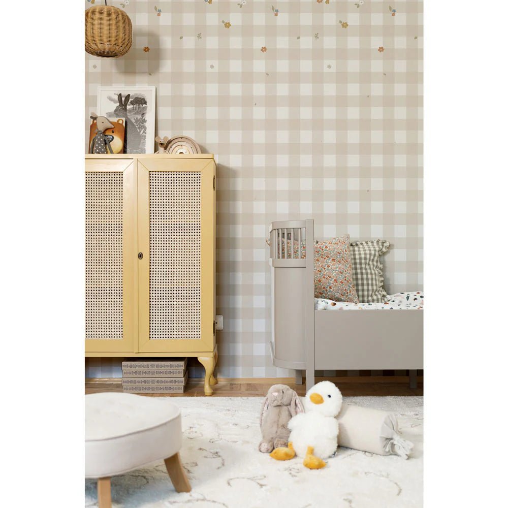 Wallpaper - Boho Check - Le Petit Marché Home Furniture