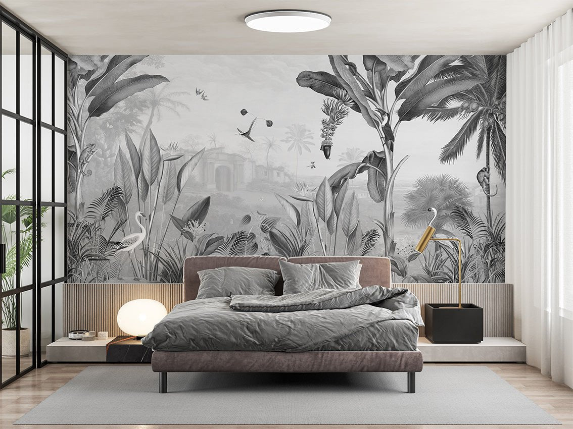 Wallpaper - Botanical Beauty - Black and White (Pre - Orders) - LPM Home