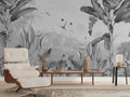 Wallpaper - Botanical Beauty - Black and White (Pre - Orders) - LPM Home